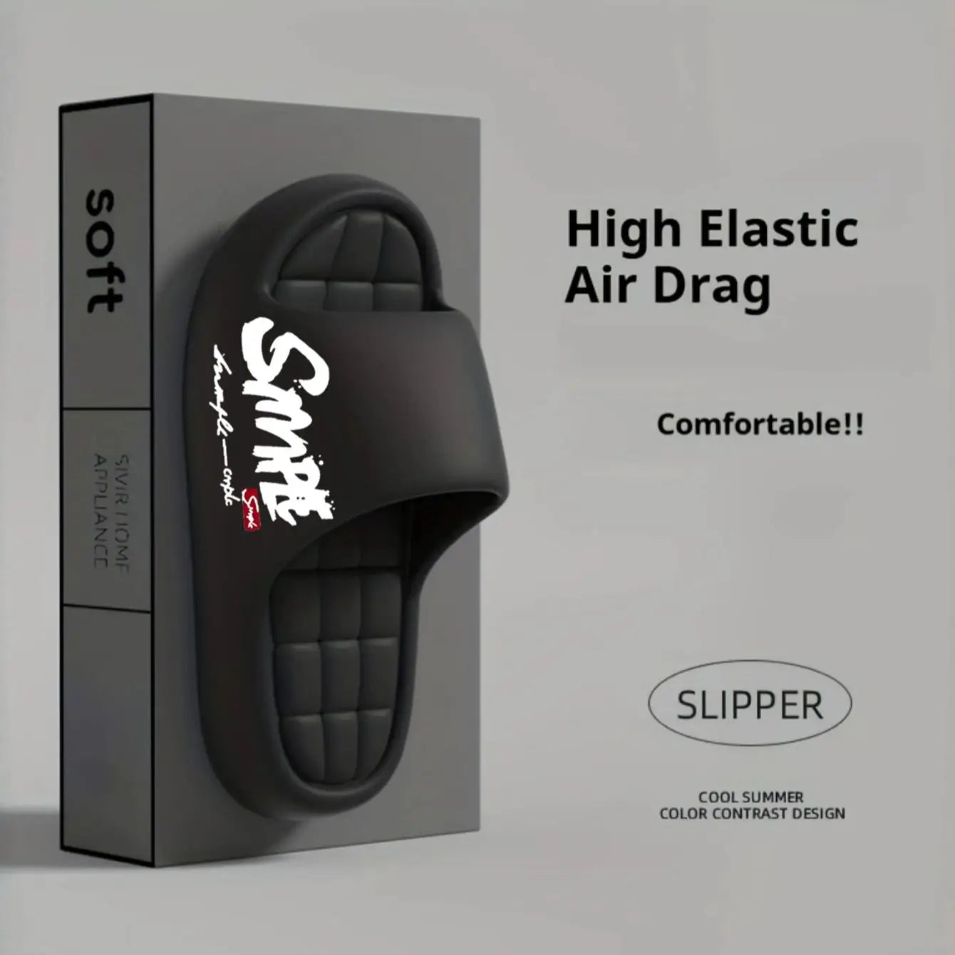 New Casual Innovative Design Smple Unisex Eva Soft-Soled Lightweight Home Slippers High-Quality Exclusive Brand Slippers