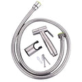Toilet Bidet Faucet Black Handheld Sprayer Stainless Steel