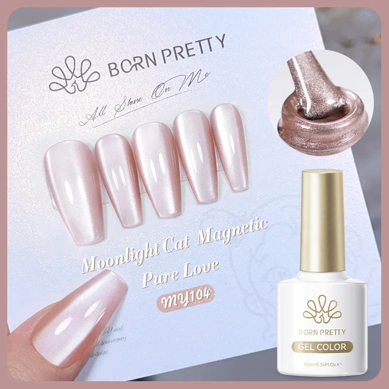 BORN PRETTY 117 Colors Cat Magnetic Gel Nail Polish 10ml