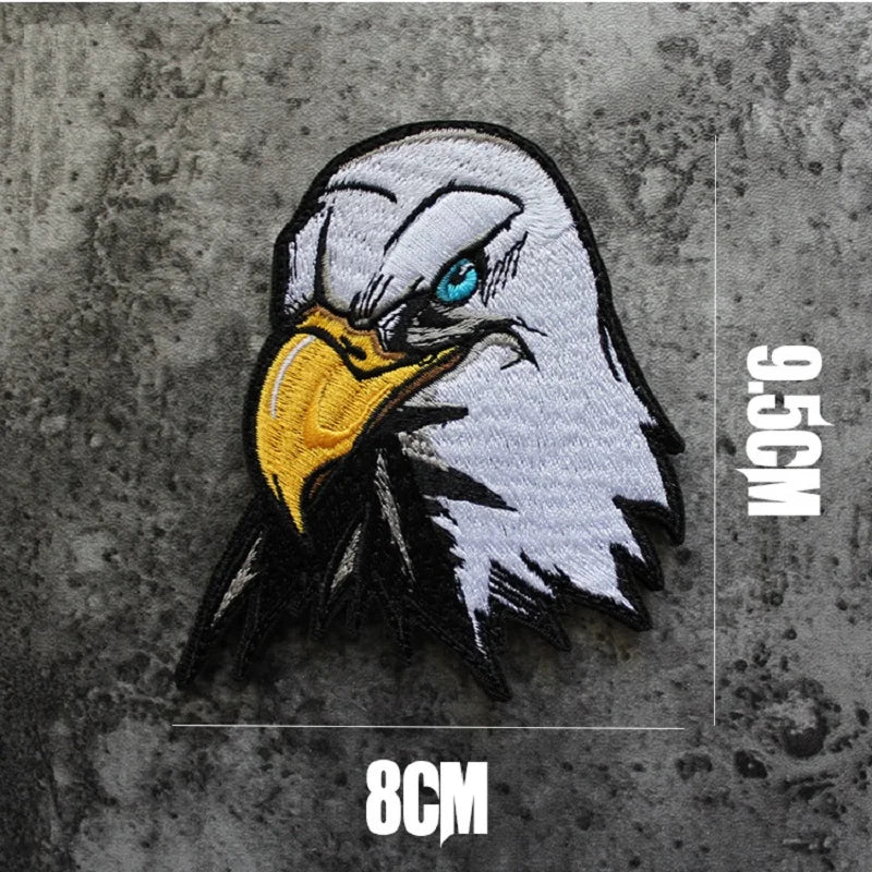 3D Embroidery Creative  Gold Coins and Stereo Eagles Armband