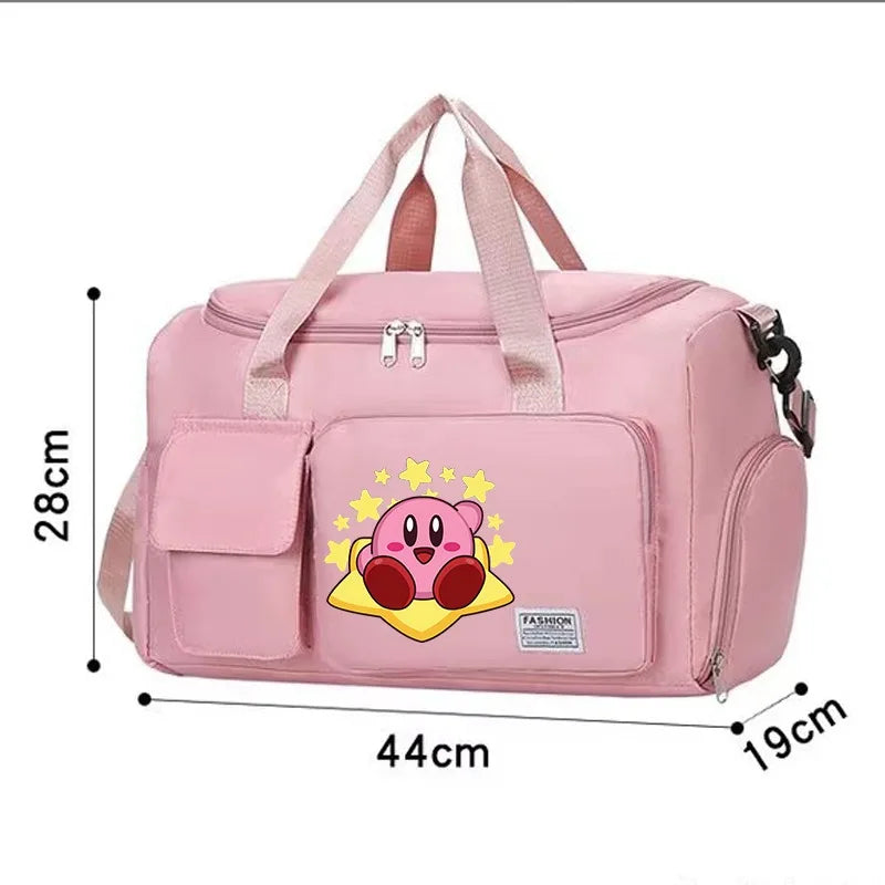 Star Kirbys Shoulder Bag Large Capacity Kawaii Cartoon