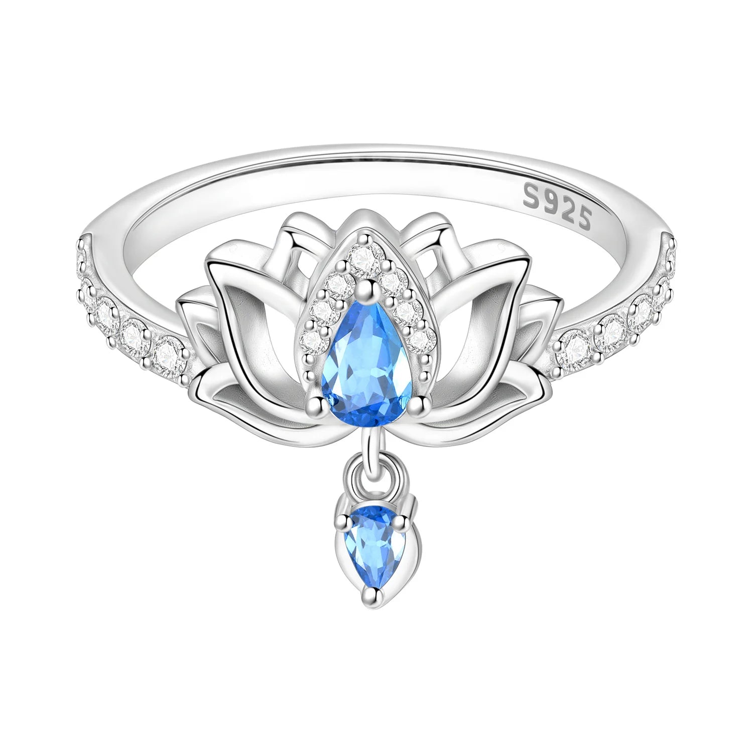 Original Design Sparkling Zircon Butterfly Ring 925 Sterling Silver Elegant Fine Jewelry for Women Wedding Daily Party Gifts