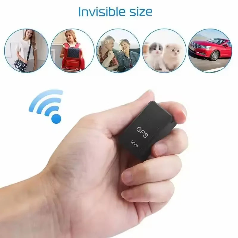 Mini Magnetic GF-07 GPS CarTracker Real Time Tracking Anti Theft Anti Locator Auto Strong Magnetic Mount SIM Message Positioner