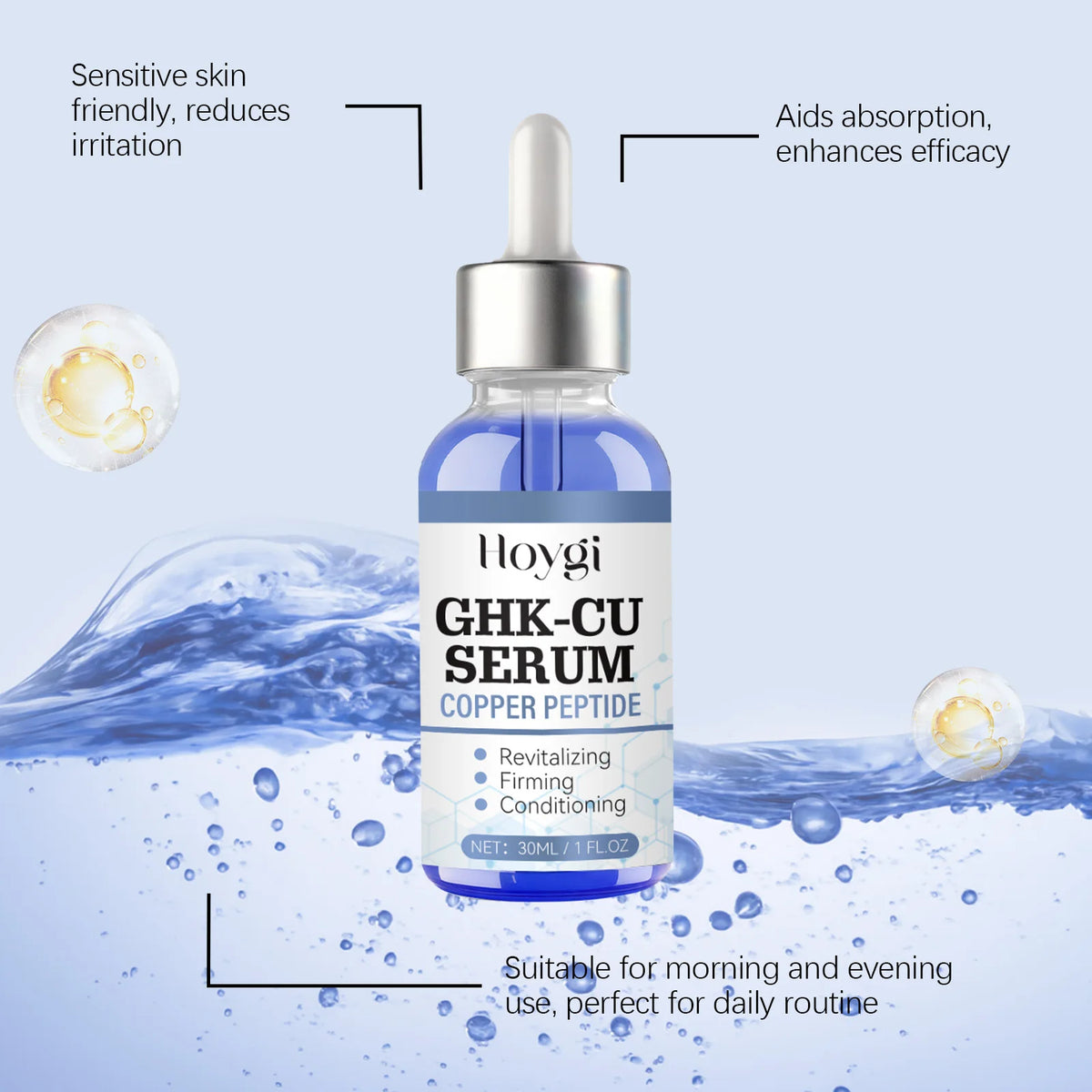 Copper Peptide Serum Anti Aging Face Serum Firming
