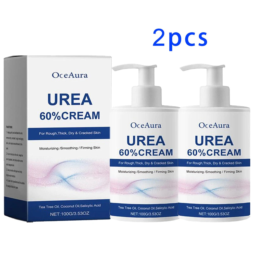 1/2pcs Urea 60% Cream Uric Acid Foot Cream for Heel Repair