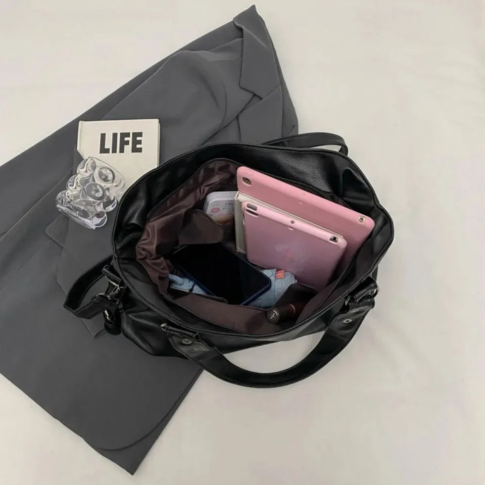 Women's Large Capacity Shoulder Casual Tote Bag Laptop Roomy Handbag