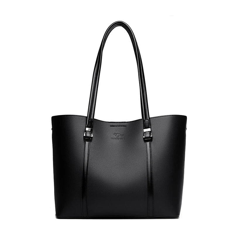 Large Capacity Shopping Bag for Daily Commuting Hand Bags Luxury Shoulder Bags High Quality Leather Hnadbags Caual Tote Sac