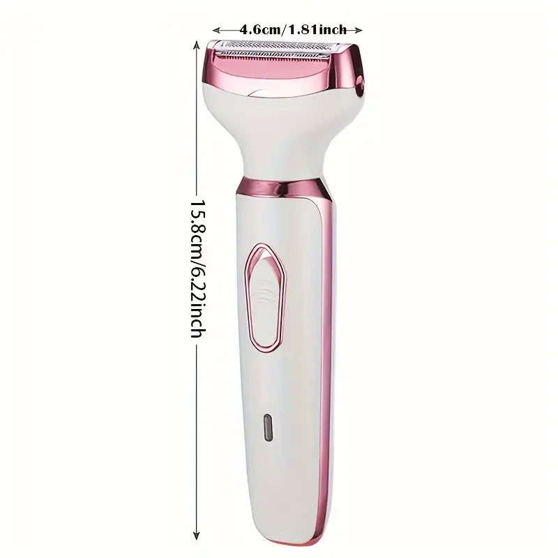 4-in-1 Painless Razor for Women] 4-in-1 Rechargeable Electric Razor for Women