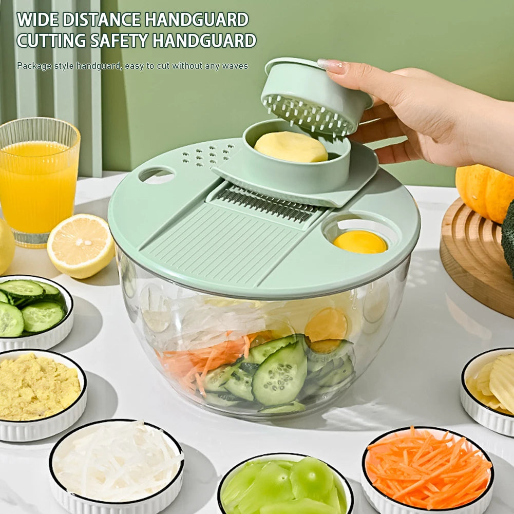 Multifunctional Household Manual Vegetable Washer Dryer