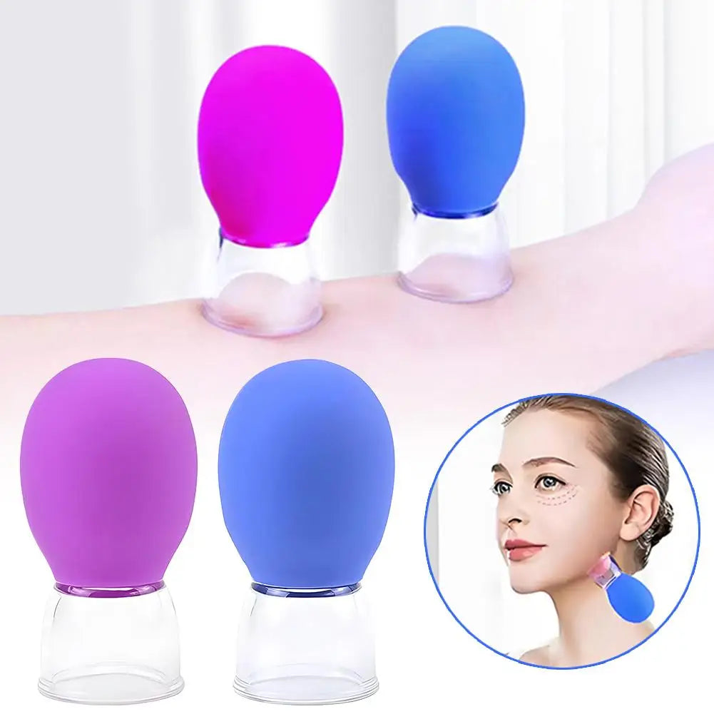 2/10Pcs Facial Cupping Machine Vacuum