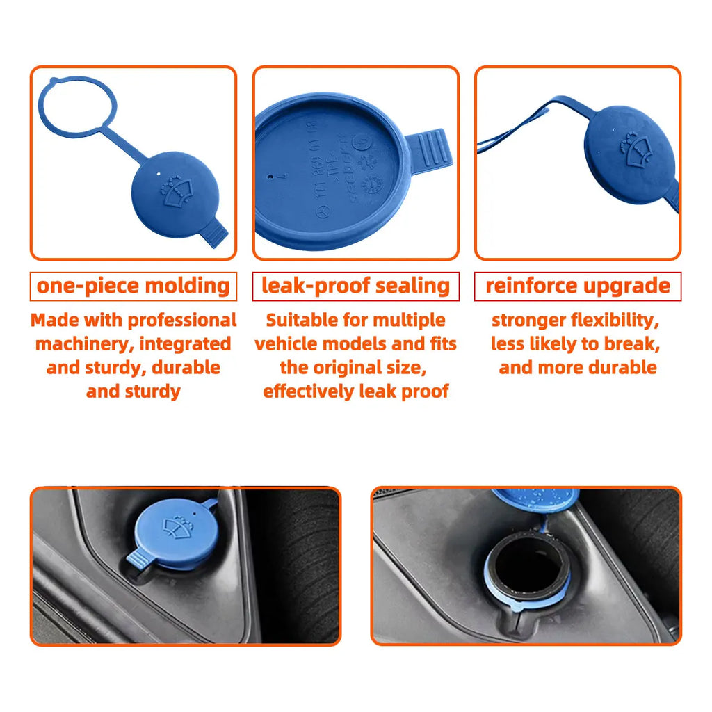 YONGRUN 1/2/5/10pcs Windshield Cleaning Fluid Storage Tank Bottle Cap Collection