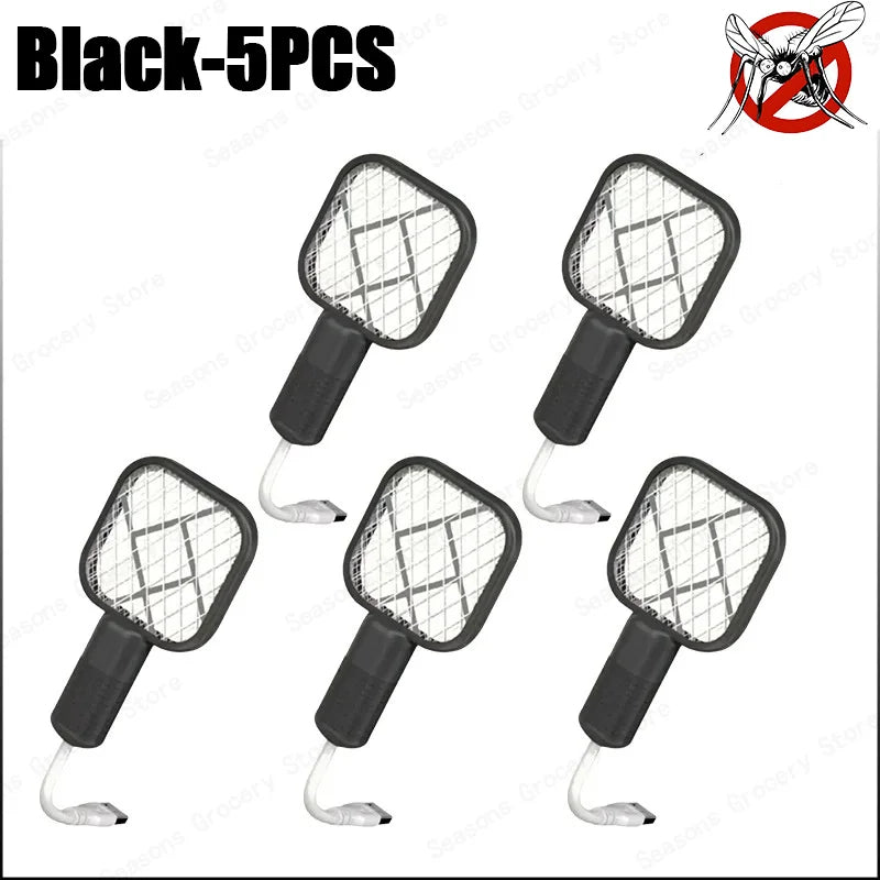 USB Mosquito Swatter Trap Electric Shock Mini Fly Bug Zapper