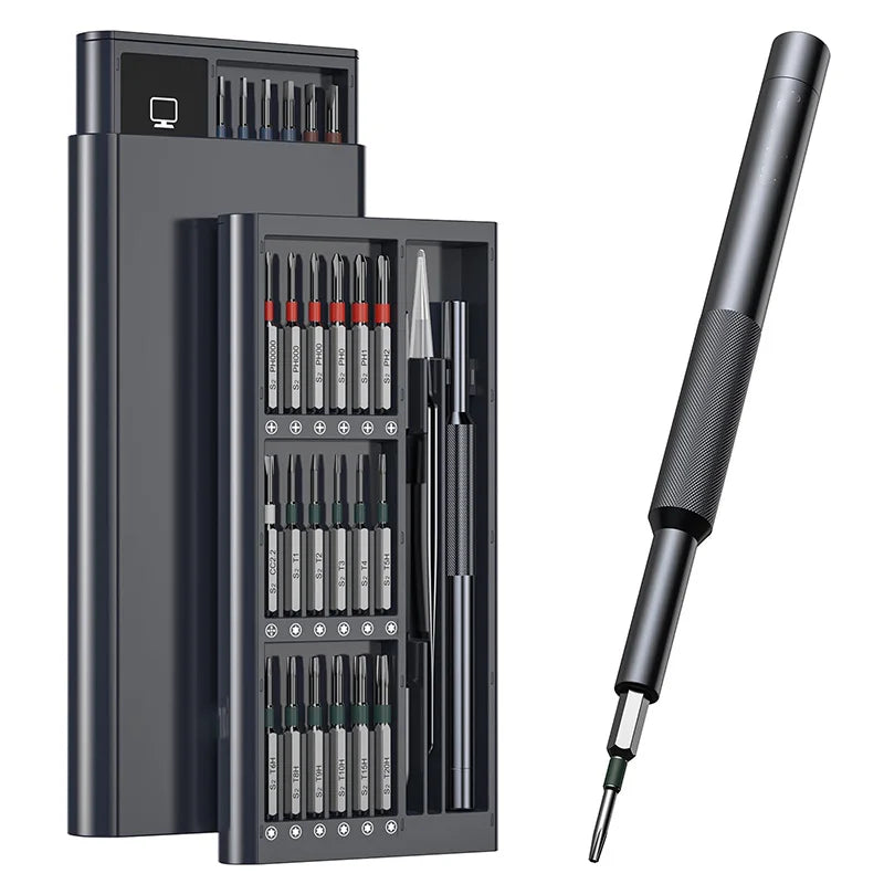 Precision Screwdriver Set, Screwdriver Kit with 36 Long S2 Bits,