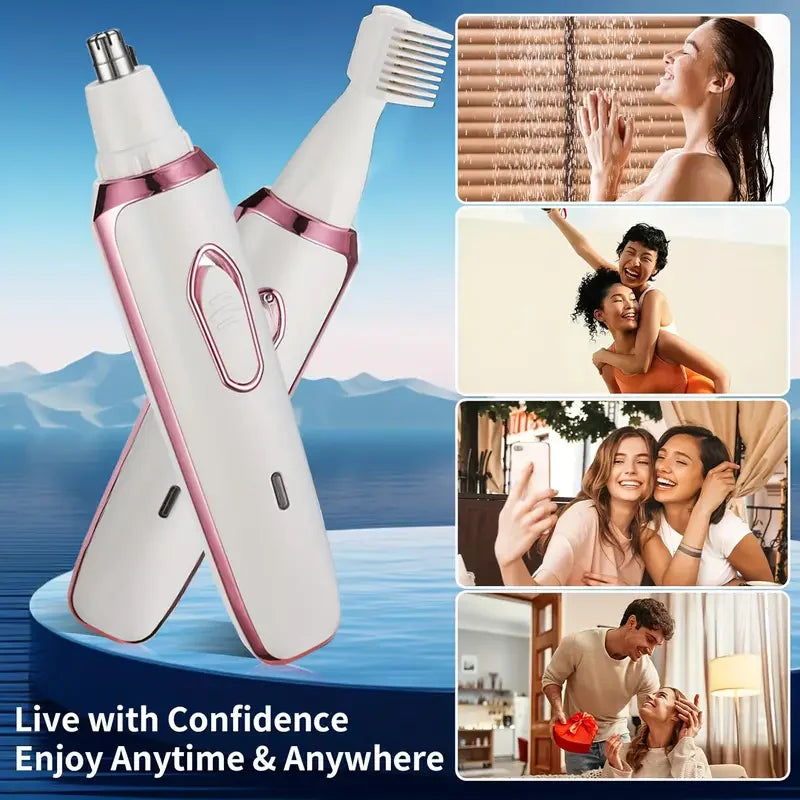 HOMEFISH 4 in 1 Electric Razor for Shaver Lady