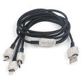 Bling USB Car Charger 5V 2.1A Dual Port Fast Adapter