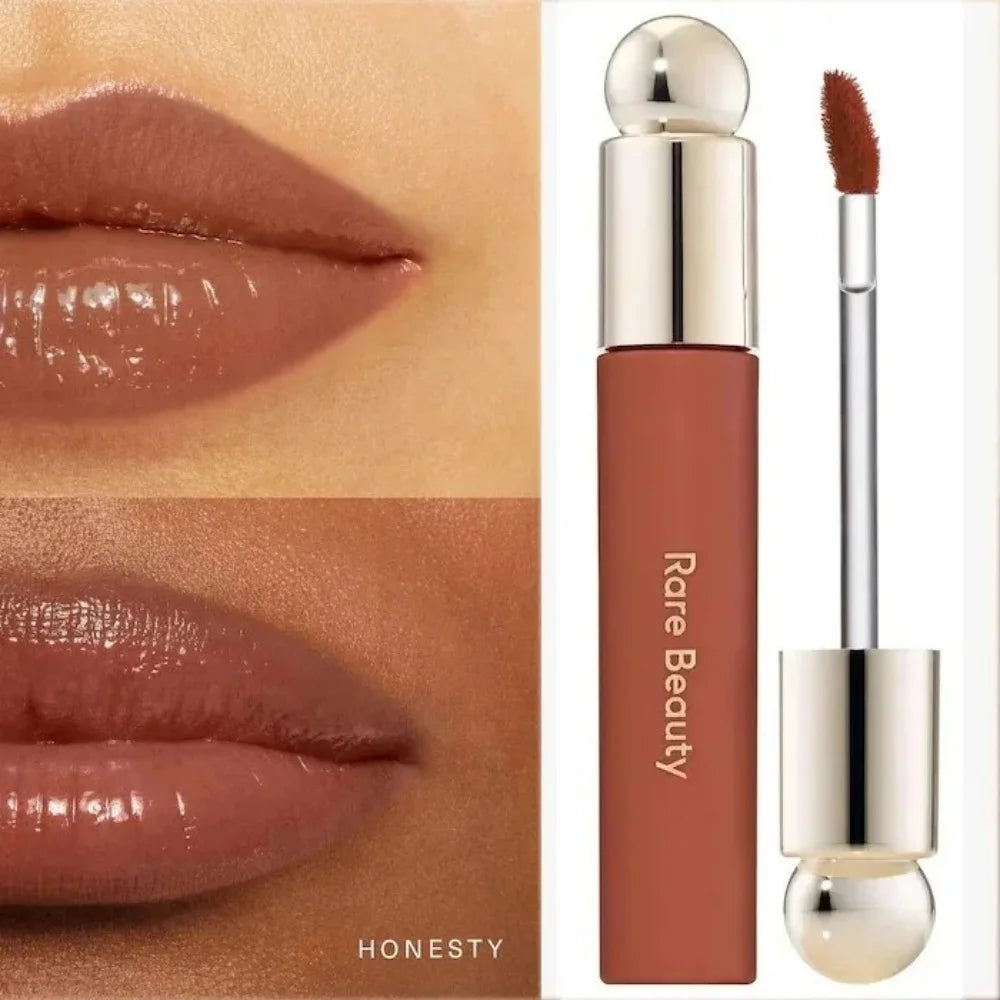 Rare Beauty Facial Liquid Contour Bronze Powder Smooth Natural Moisturizing Long-Lasting Easy to Apply Lip Gloss Makeup With Box