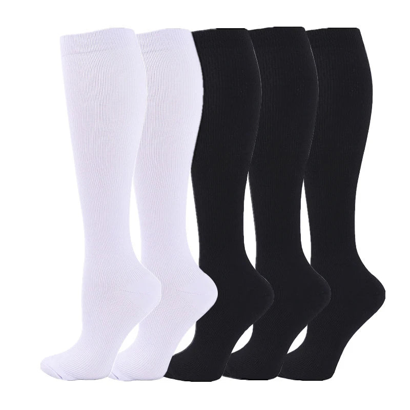 5 Pairs Compression Socks Women Medical Varicose Socks