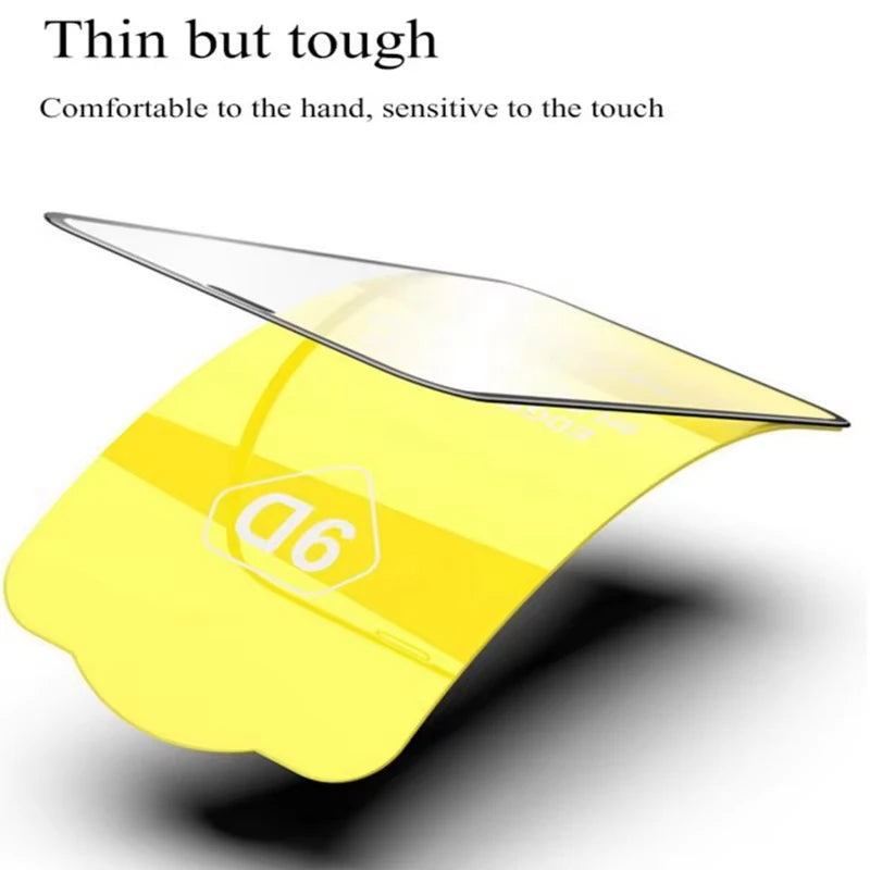 1-5Pcs 9D HD Full Coverage Tempered Glass For Samsung A56 A57 A17 A16 A15 A36 A26 A35 A34 A33 A55 A54 A53 S24FE A07 A06 A05