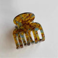 2025 Retro Hollowed Out Acetate Grab Clip Elegant Korean Crab
