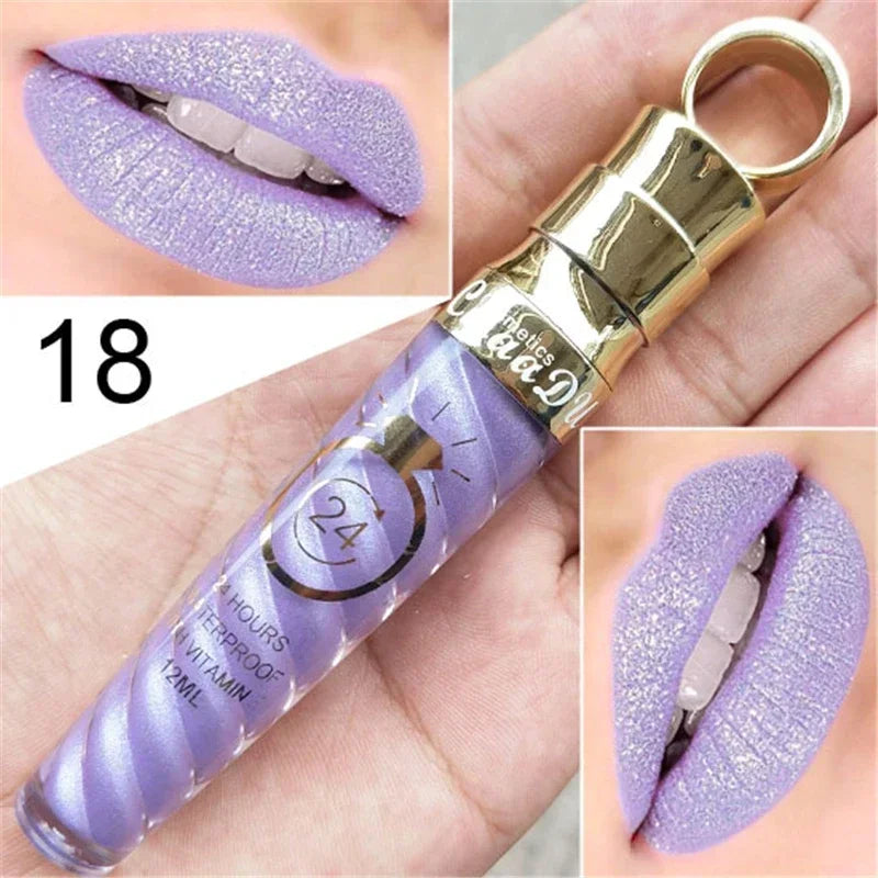 20 Colors Matte Liquid Lipstick Waterproof Long Lasting