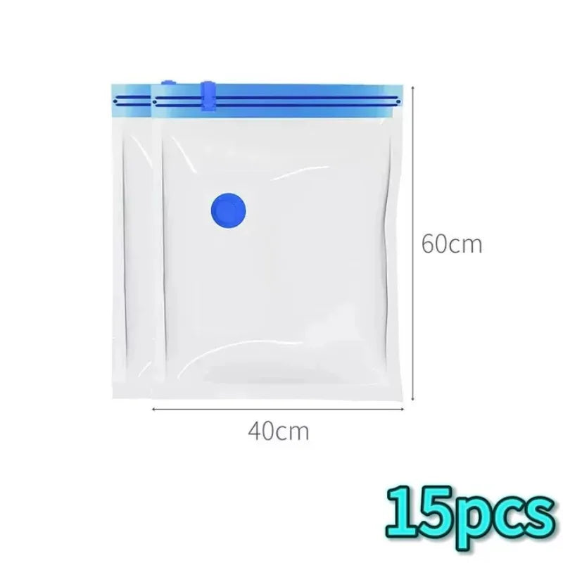 Thickened Vacuum Compression Bag Transparent Quilt Vacuum Bag Storage Bag Household Clothing Storage and Sorting Bag