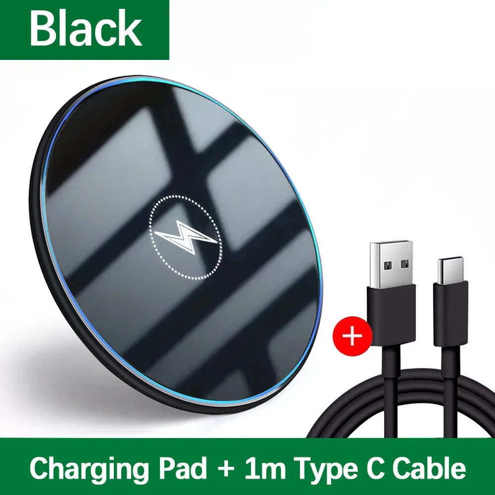 Wireless Charger Pad Stand  Universal Desktop Dock