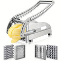 1Pack Stainless Steel Manual Potato Cutter 4-in-1