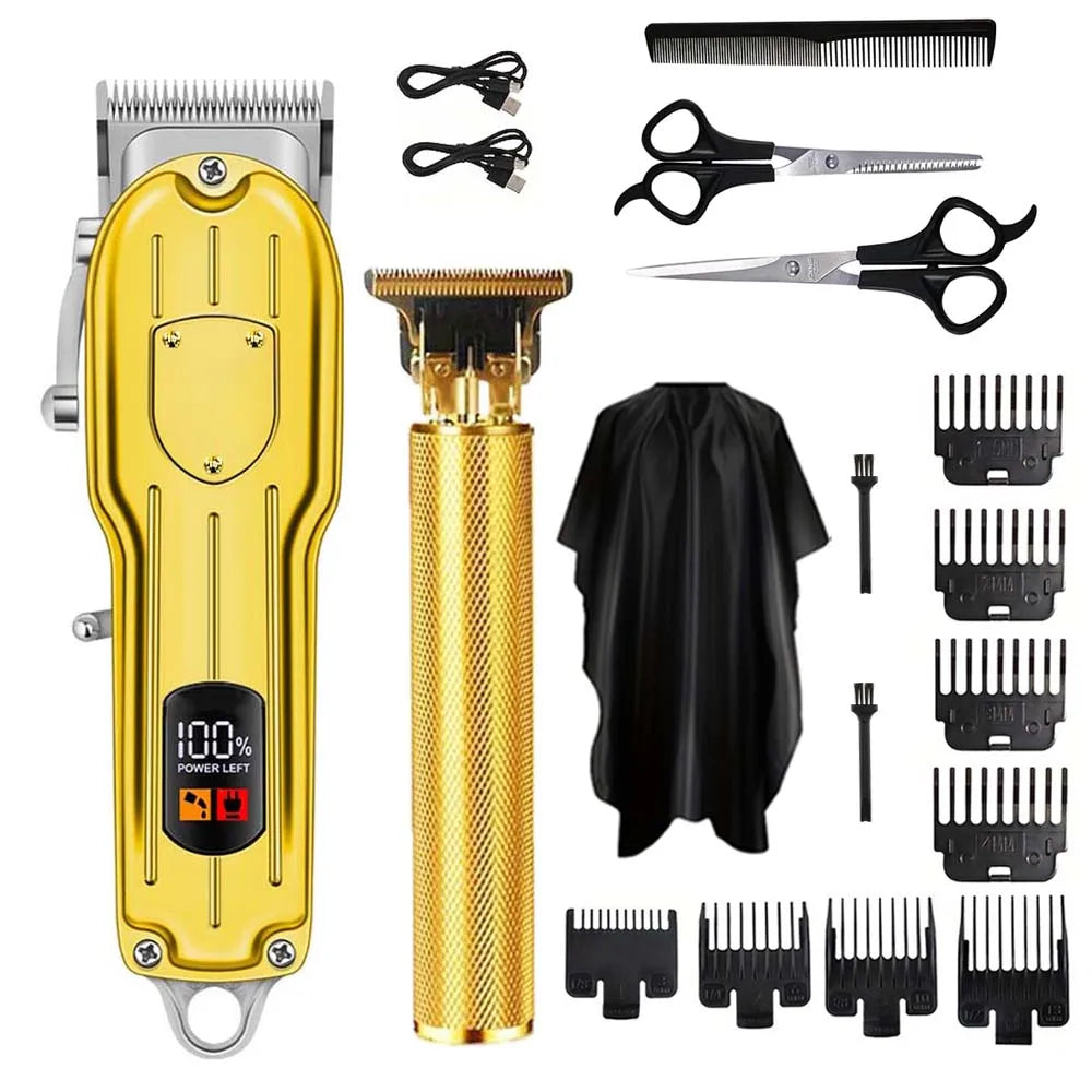 3 in1/1pc Professional Hair Clipper Kit Electric Shaver