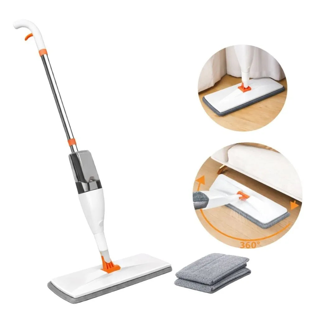 Microfiber Mop Floor Spray Mop Spray Function Wet Dry Use