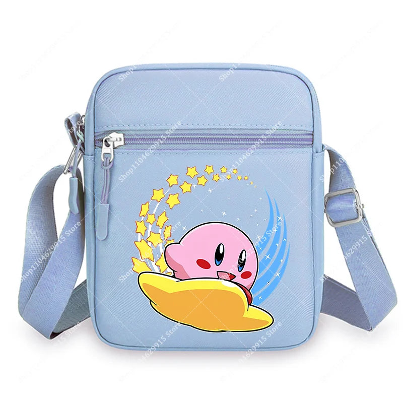 Star Kirbys Shoulder Bags Cute Cartoon Anime Crossbody Bag