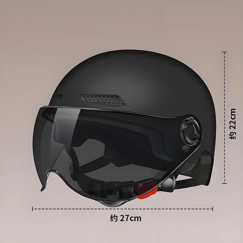 2025 Helmet For Electric bike  Motorcycle helmet  Man Woman Half Helmet in summer