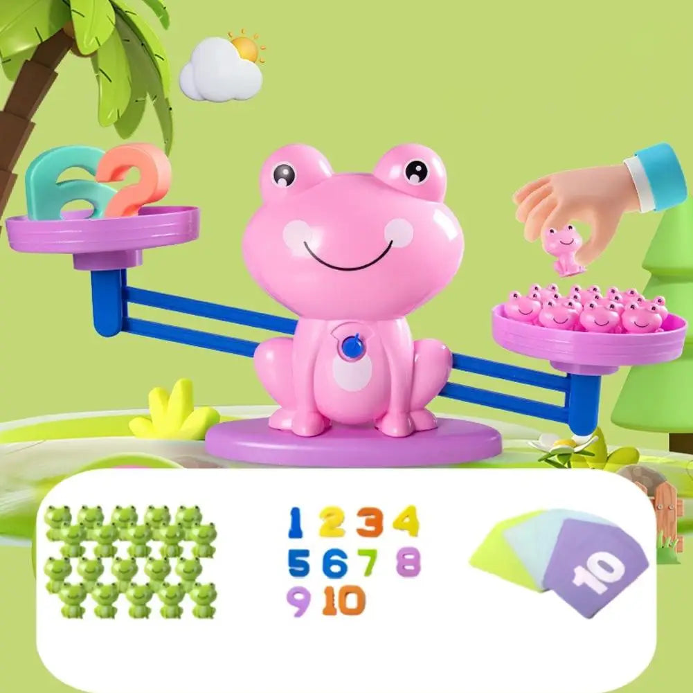 Mathematical Intelligence Math Toys Funny Frog Scale