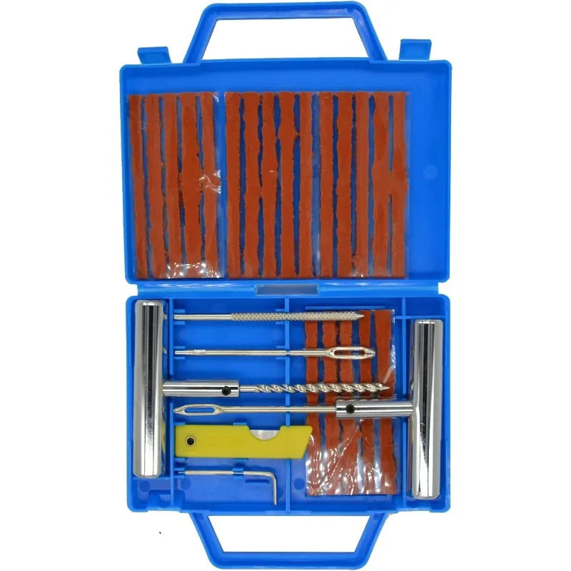 Heavy Duty Tire Plug Kit 12/26Pcs - Professional Tools for Tubeless Tyre