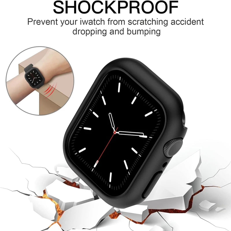 Case for Apple Watch 45mm 41mm 40mm 44mm 42mm 46mm Protective Cover