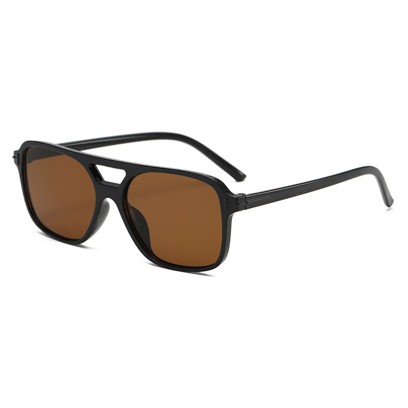 Children Double Girder Pilot Large Frame Sunglasses