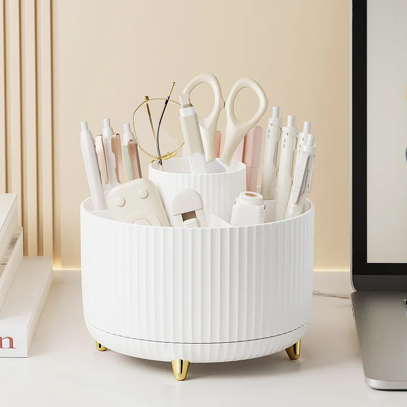Roterande Sminkförvaring – 360° Snurrbar Organizer