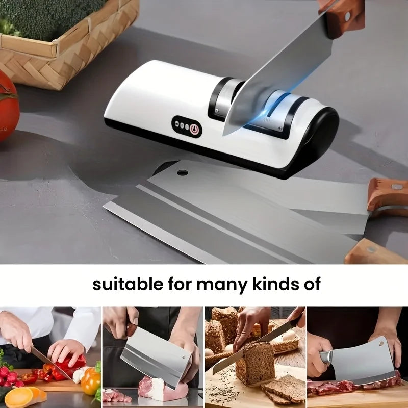 home appliance Kitchen Electric Knife Sharpener Multifunctional Automatic Professional Electric Knife