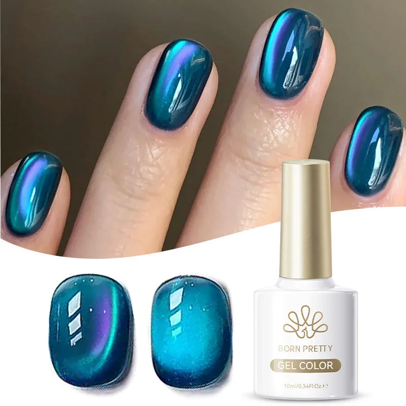 BORN PRETTY 117 Colors Cat Magnetic Gel Nail Polish 10ml