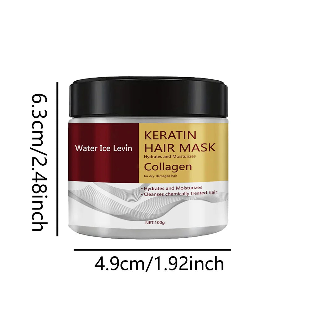 Collagen Keratin Hair Mask Dual Oil Control Moisturizer Conditioner