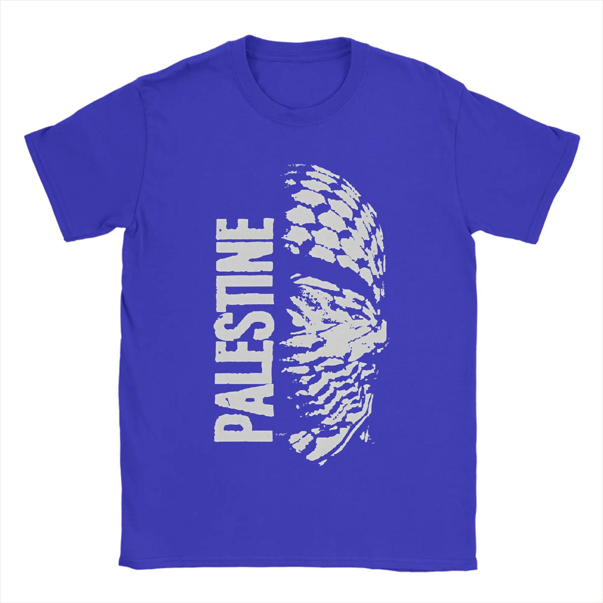 Men's Palestine Map  T Shirts  Cotton Clothing Novelty Short Sleeve Crewneck Tee Shirt Plus Size T-Shirts