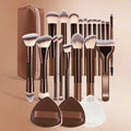 6/10/18pcs Professional Makeup Brush Set, Portable Travel Makeup Brushes, Dual-Ended Multifunctional Makeup Tools Set, Including