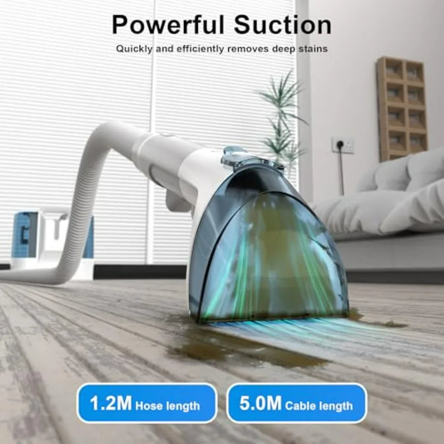 Portable carpet cleaner machine for upholstery, 450W