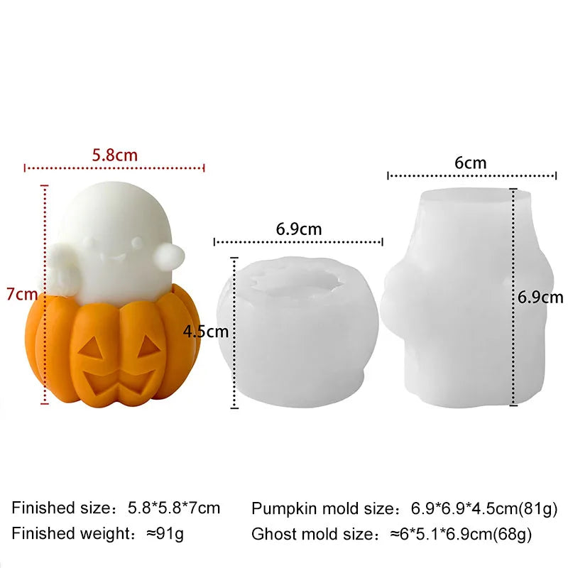 Halloween Animal Spook Aroma Candle Silicone