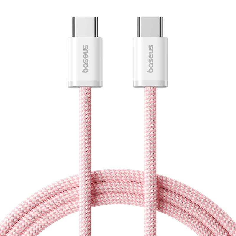 Baseus 100W Type C To USB C Cable For iPhone 18 17 16 Fast Charging