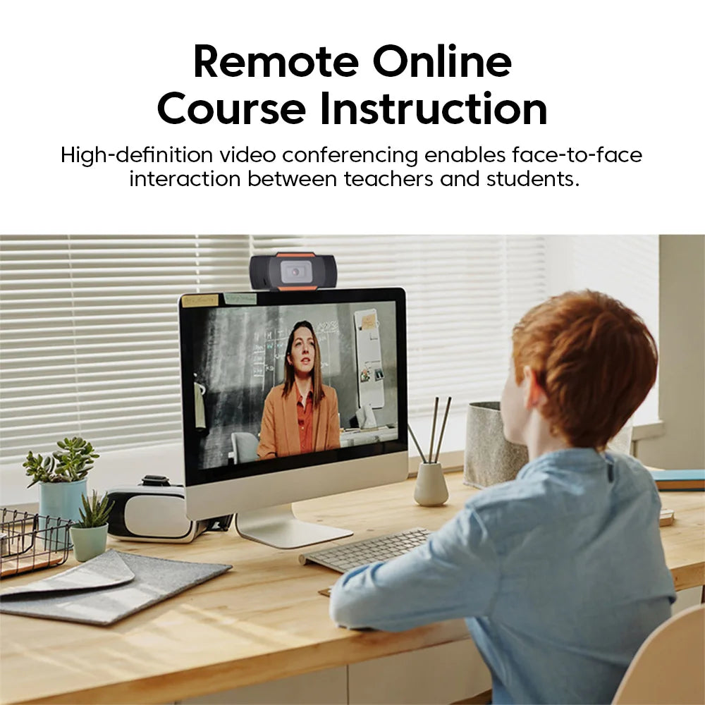 USB HD PC Webcam 1080P 720P Plug And Play Computer Web Camera