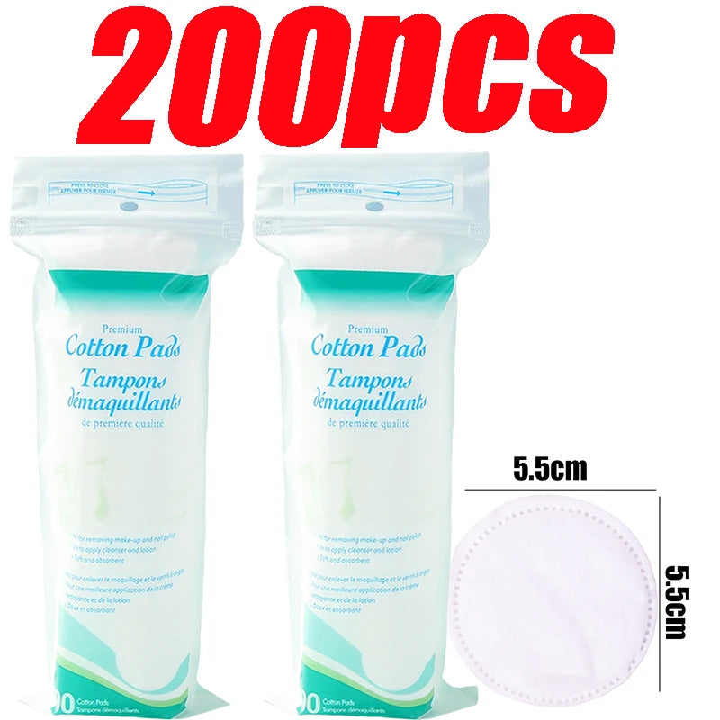 Disposable Soft and Breathable Circular Makeup Remover