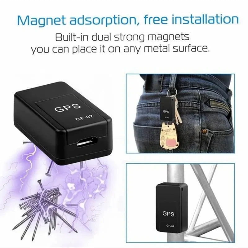 Mini Magnetic Gps Tracker Gf-07 for Car Real Time Tracking Anti-Lost