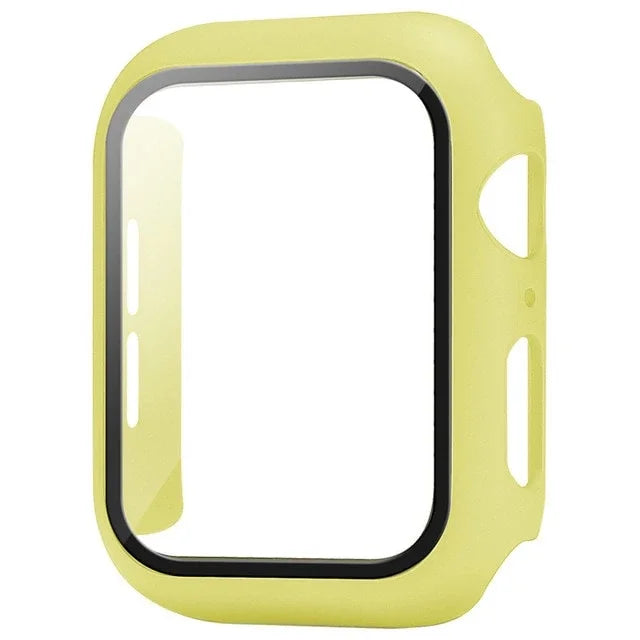 Glass+Cover For Apple Watch case 10 9 8 7 6 SE 5 iWatch Accessorie