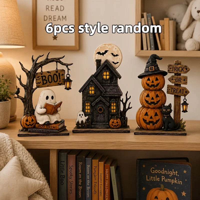 6/3 Pieces of Randomly Assorted Styles, Vintage Halloween