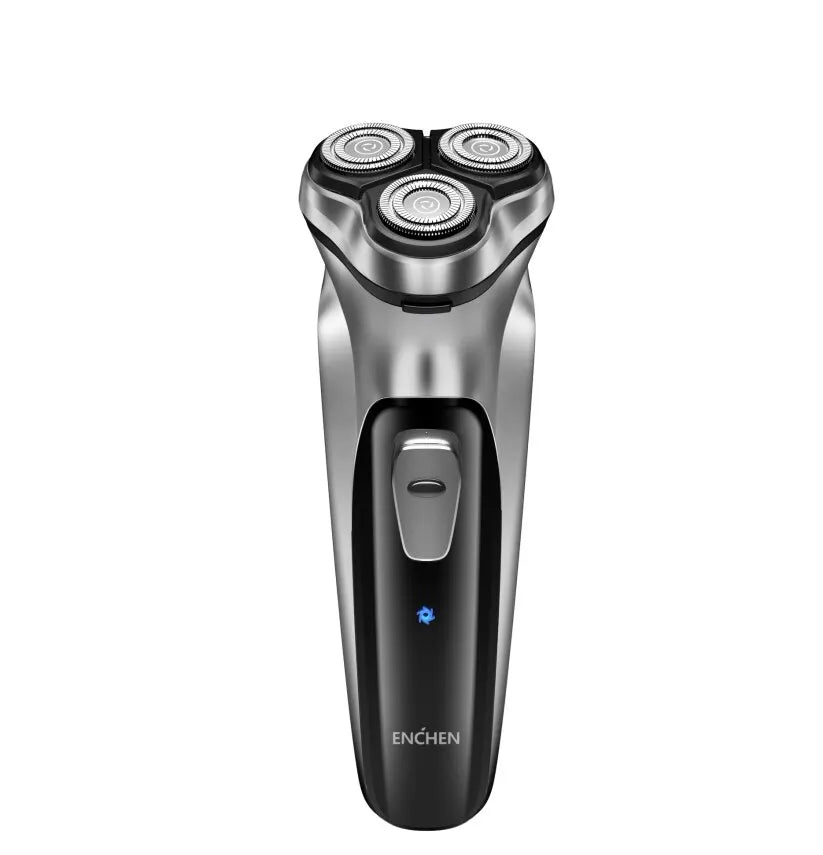 ENCHEN Blackstone Electrical Rotary Shaver for Men 3D Floating Blade Washable